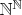 $\mathbb N ^{\mathbb N}$