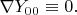 $\nabla Y_{00}\equiv 0.$ $\nabla Y_{00}\equiv 0.$