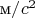 $\text{м}/c^2$