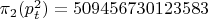$\pi_{2}(p_{t}^2)=509456730123583$