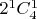 $2^1C_4^1$ $2^1C_4^1$