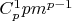 $C_p^1pm^{p-1}$