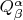 $Q^{\alpha}_{\beta}$