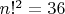 $n!^2=36$