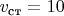 $v_\text{ст}=10$
