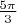 $\frac{5 \pi}{3}$