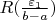 $R(\frac{\varepsilon_1}{b-a})$