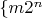 $\{m}{2^n}$